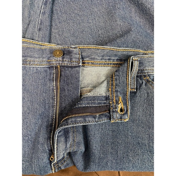 RW Rugged Wear 30209 Carpenter Jeans 42x34 Light Wash Work NWT - Picture 2 of 10